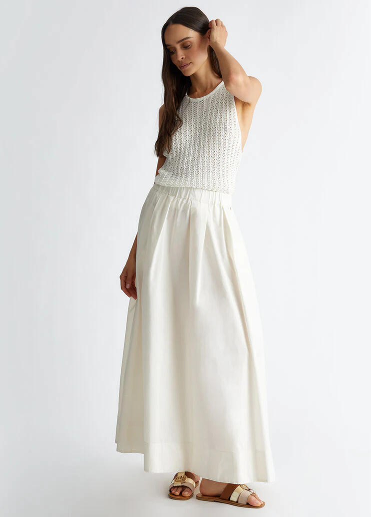 Top with scarf insert