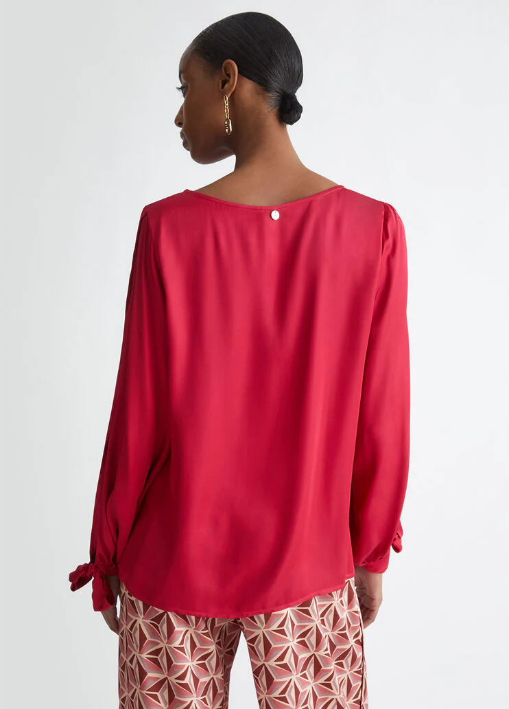 Satin blouse