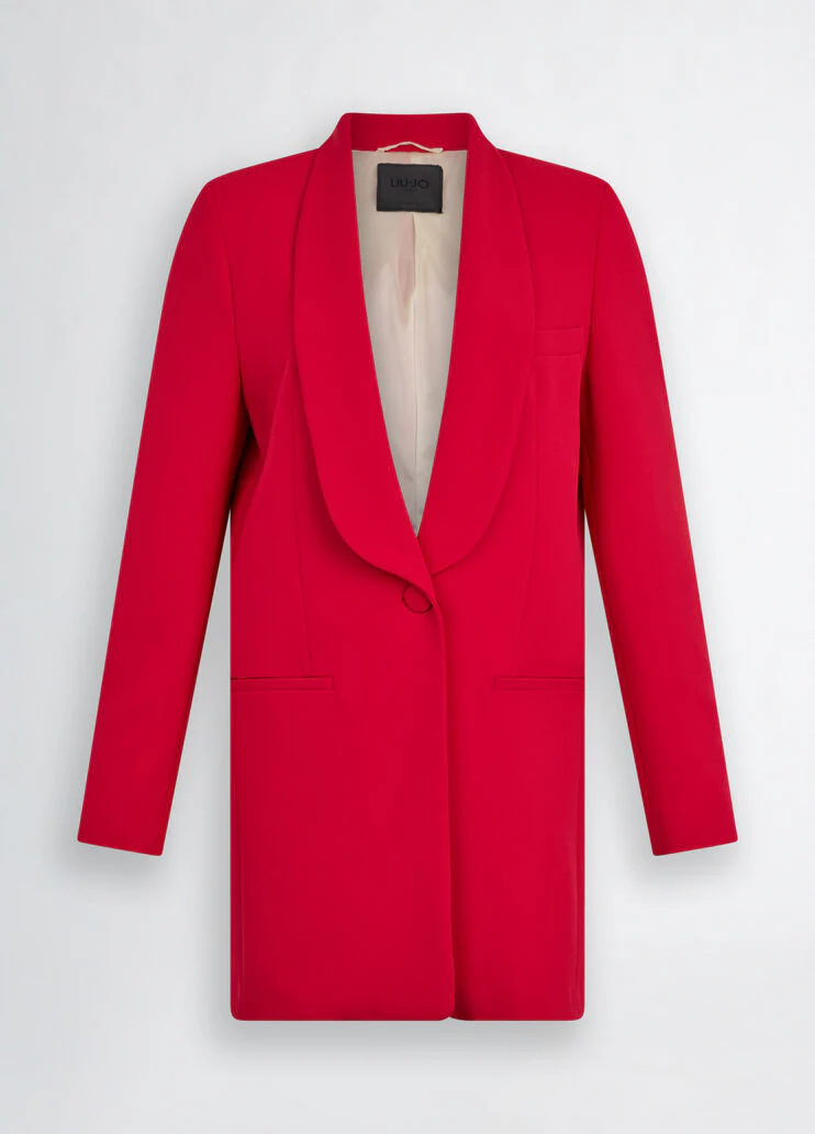 Red blazer