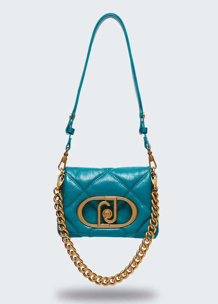 Small matelassé LaPuffy bag