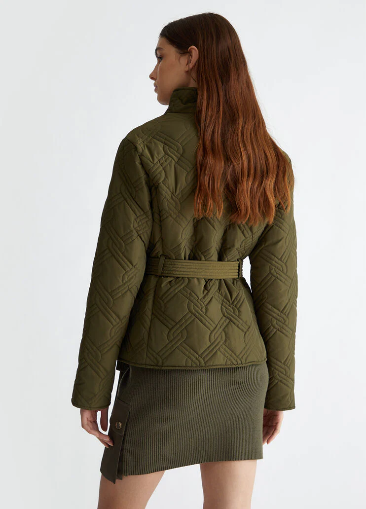 Quilted padded jacket