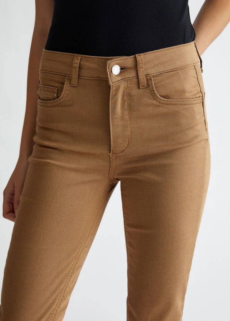 Cropped Bottom Up trousers