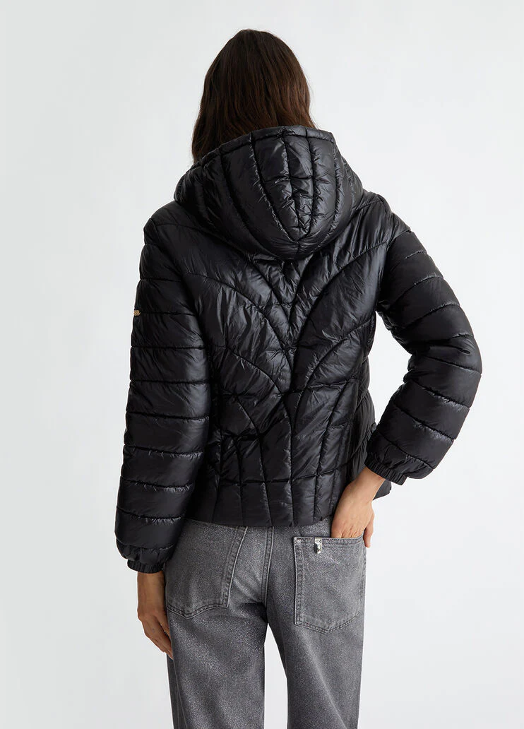 Padded jacket with hood