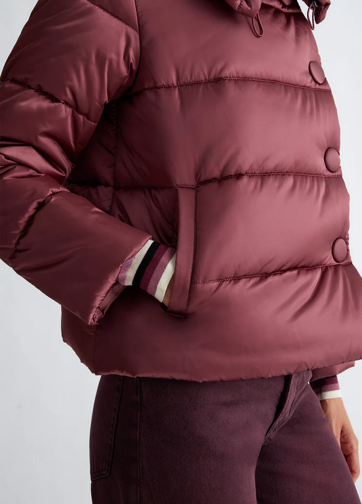 Quilted padded jacket