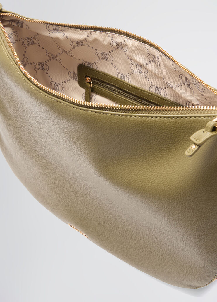 Khaki green shoulder bag