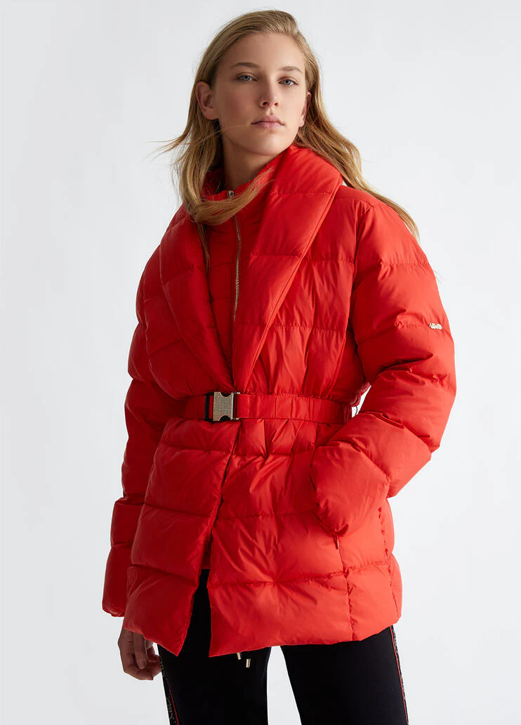 Quilted padded jacket
