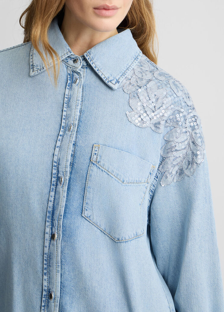 Denim shirt