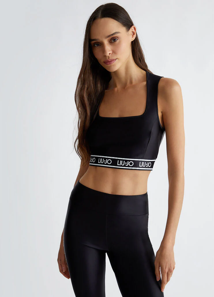 Jersey top with logo