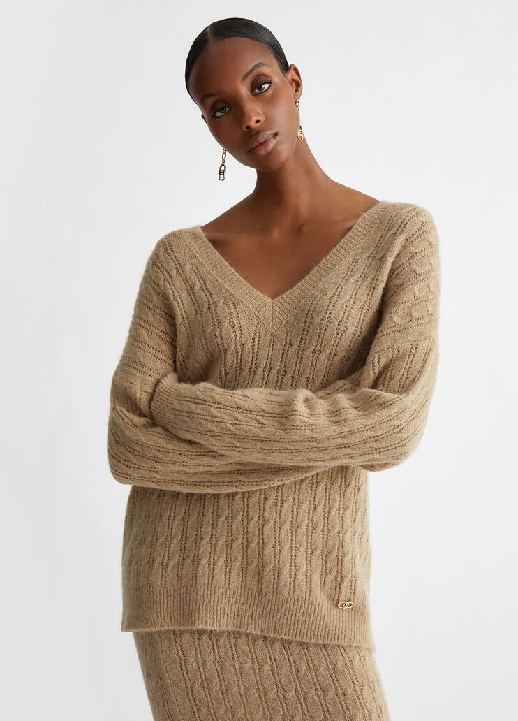 Alpaca blend jumper