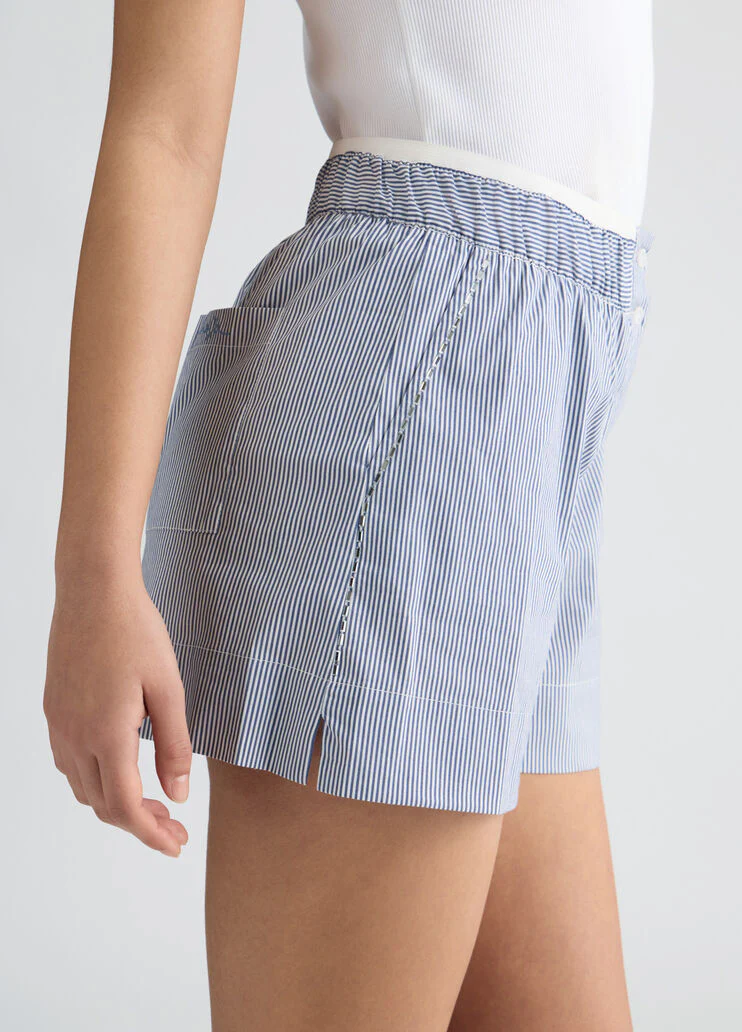 Poplin shorts
