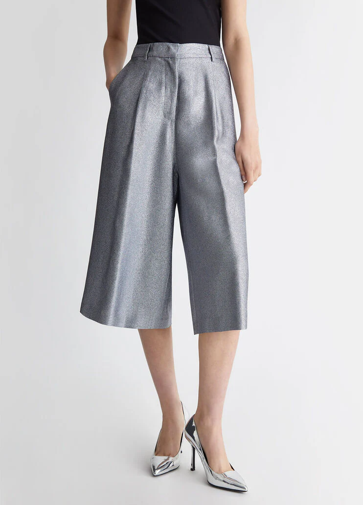 Lurex culottes
