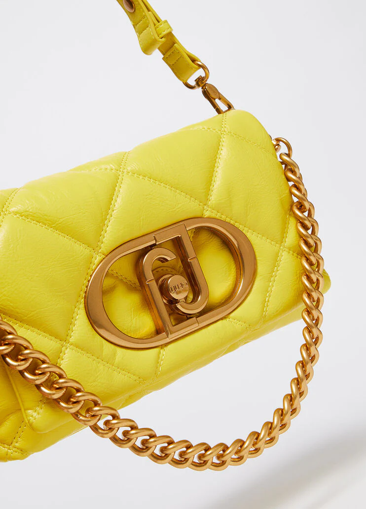 Large LaPuffy matelassé bag