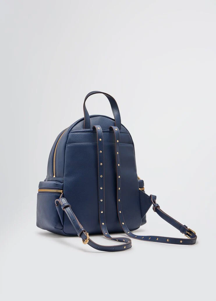 Dark blue backpack