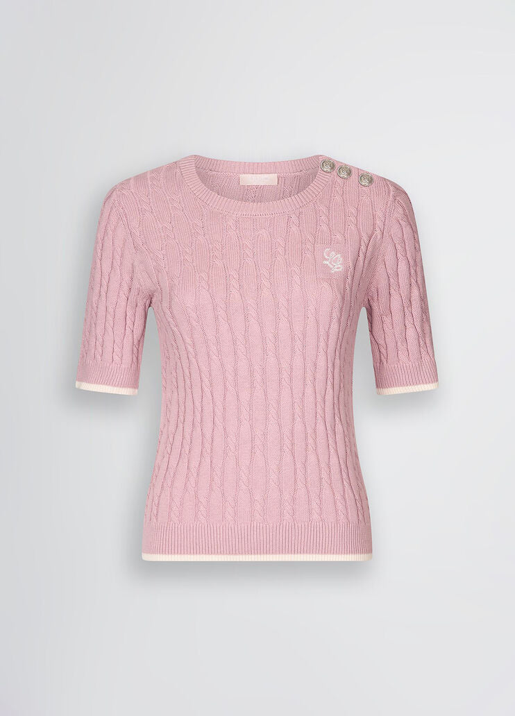 Knit T-shirt