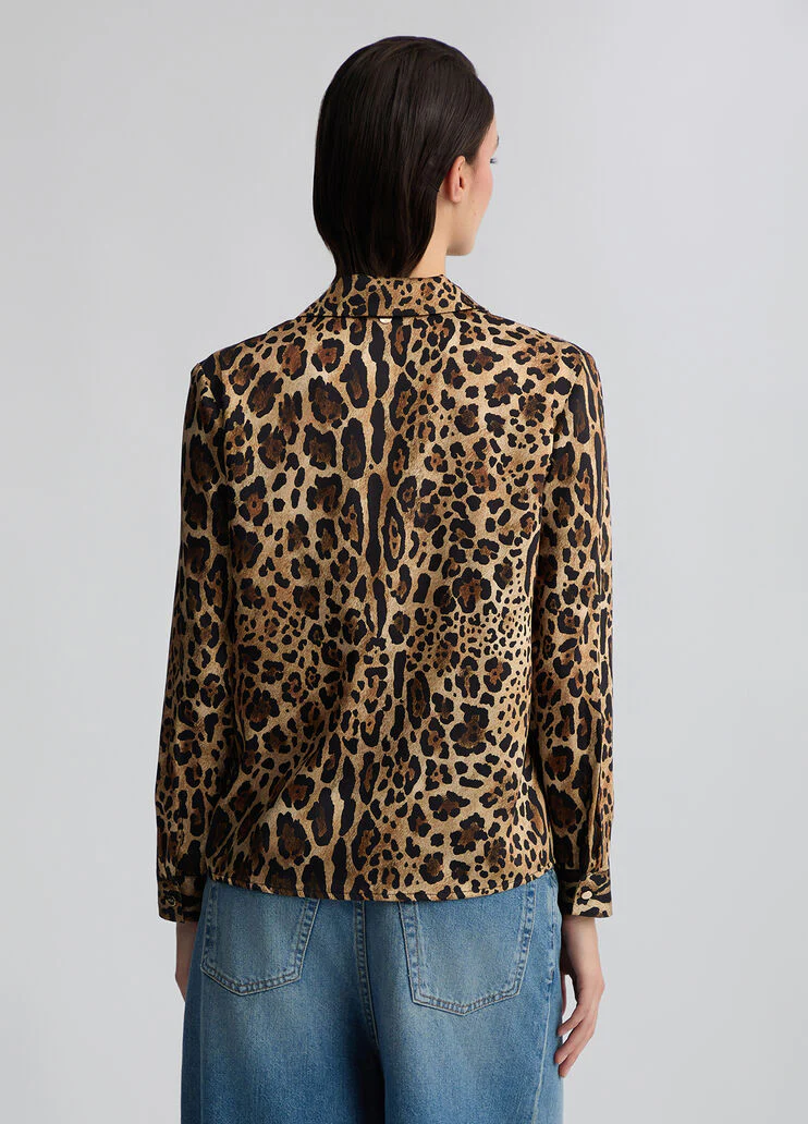 Animal-print shirt