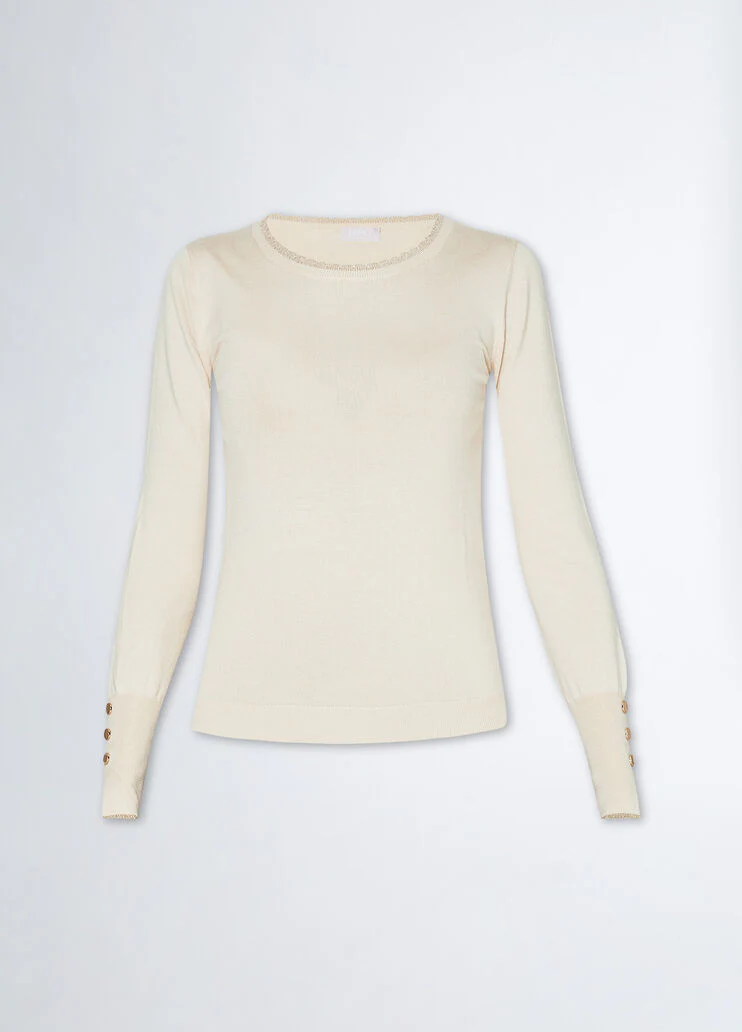 Round neck jumper