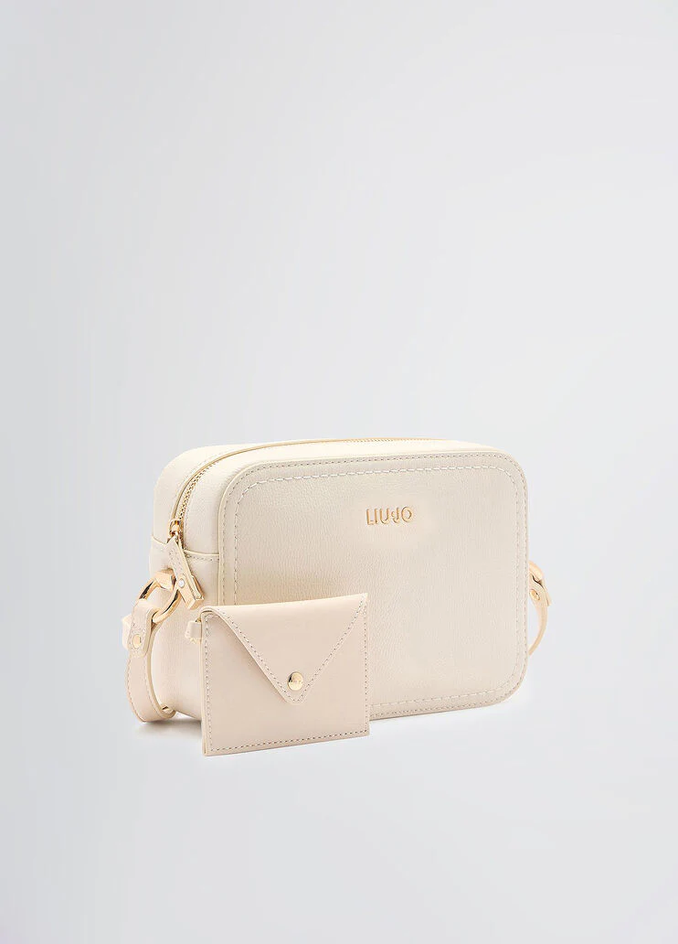 Crossbody bag with clutch bag