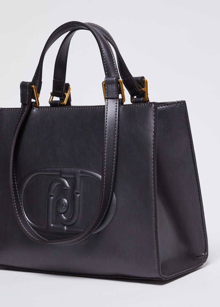 Shopping tote con logo