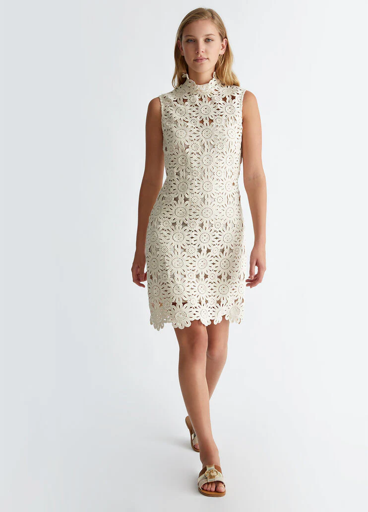 Short macramé dress