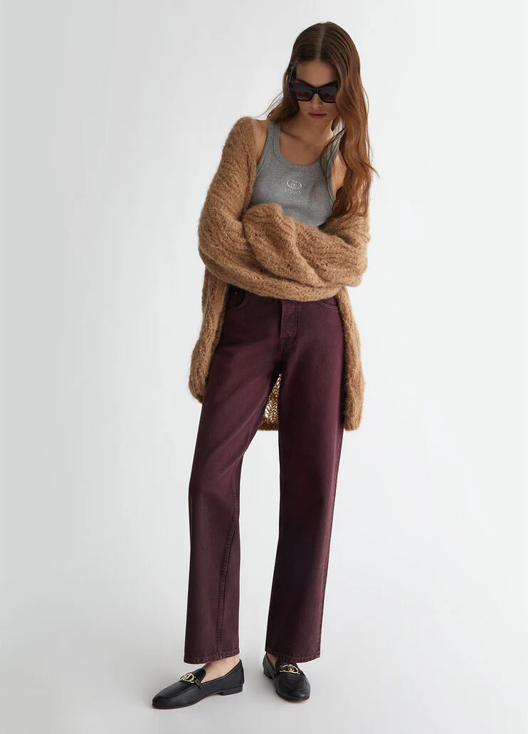 Alpaca blend cardigan