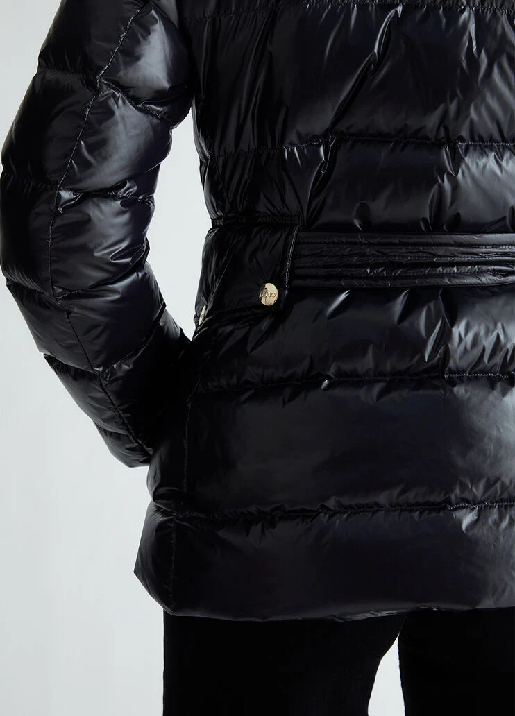 Padded jacket with hood