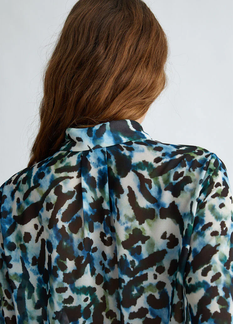 Animal-print shirt