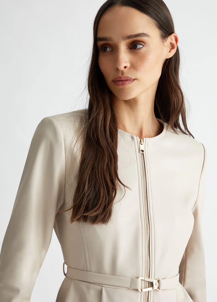 Coated fabric jacket