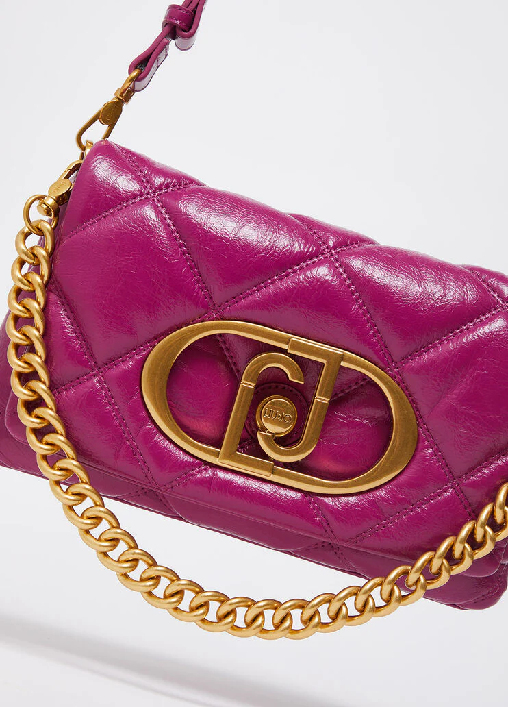 Large LaPuffy matelassé bag