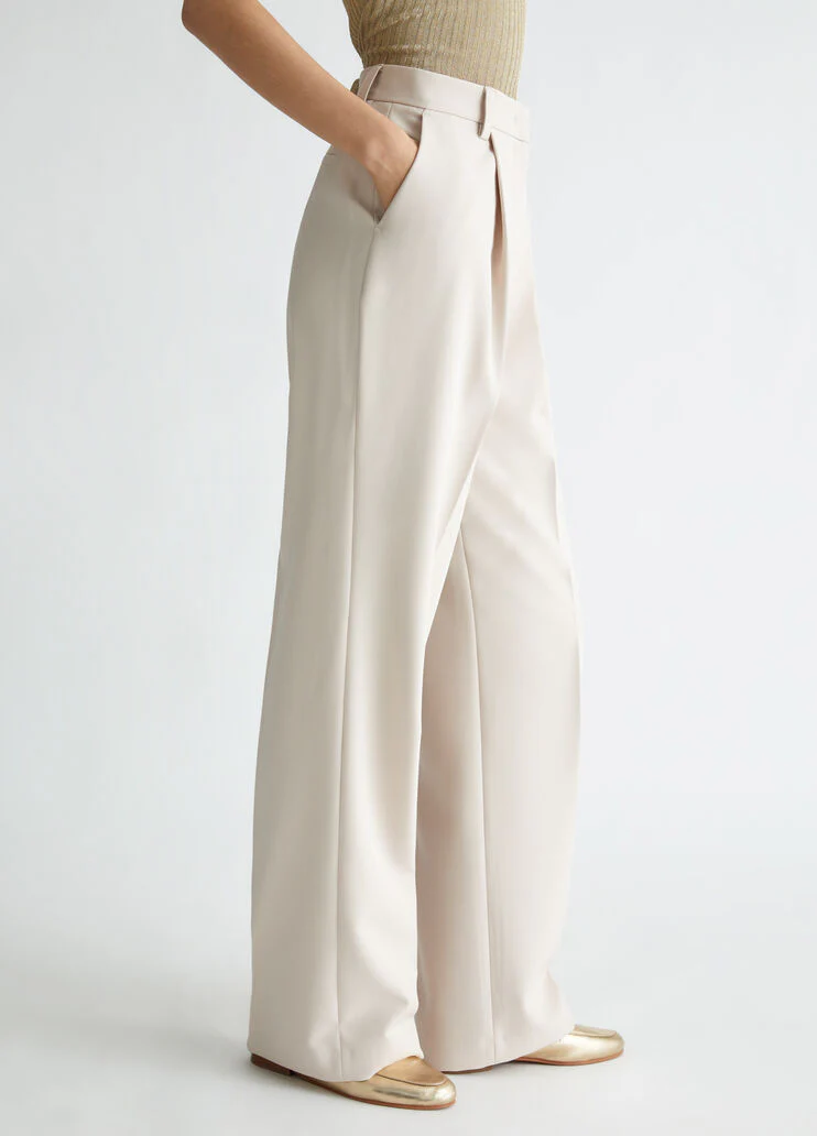 Stretch palazzo trousers