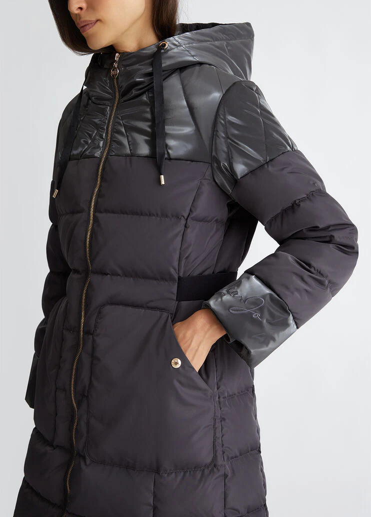 Quilted padded coat