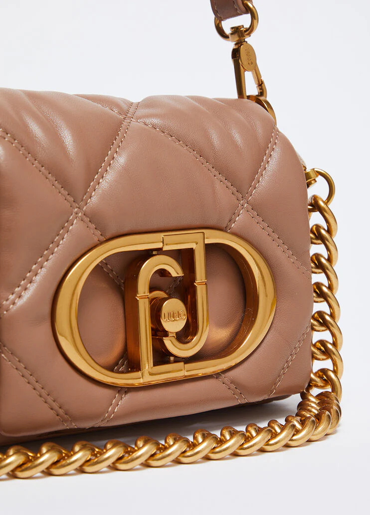 Small matelassé LaPuffy bag