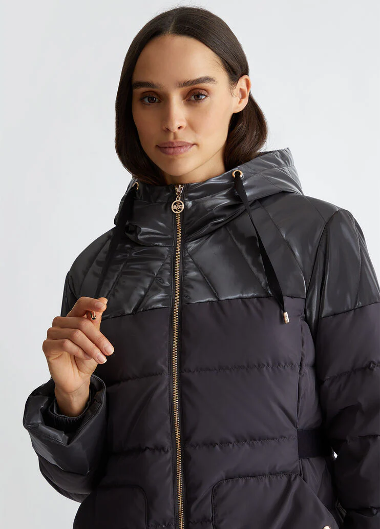 Quilted padded coat