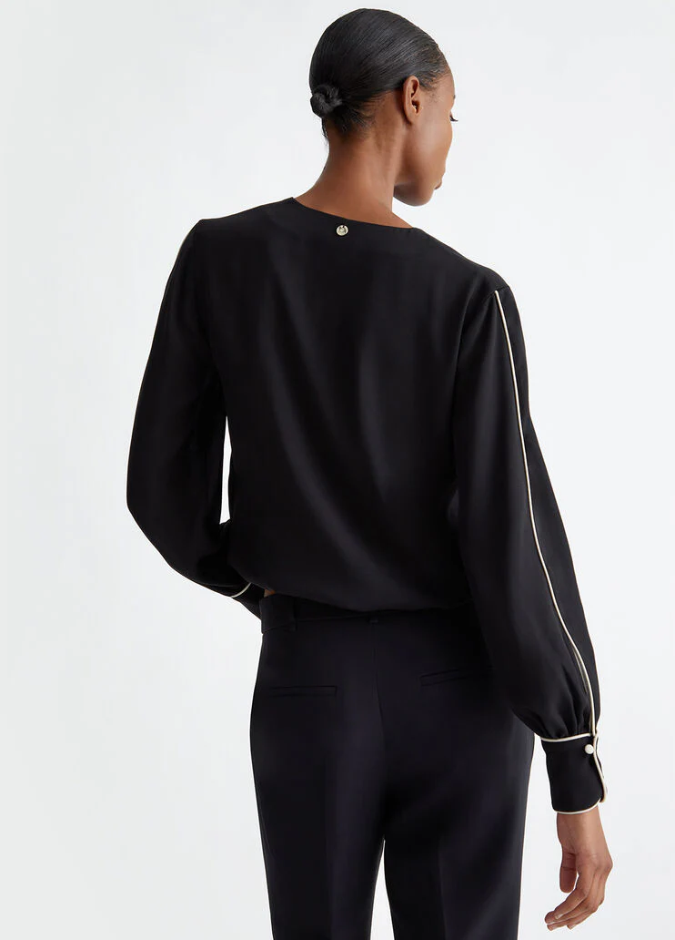 Crêpe de chine blouse