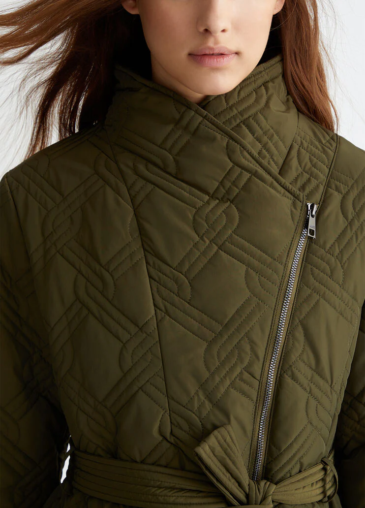 Quilted padded jacket