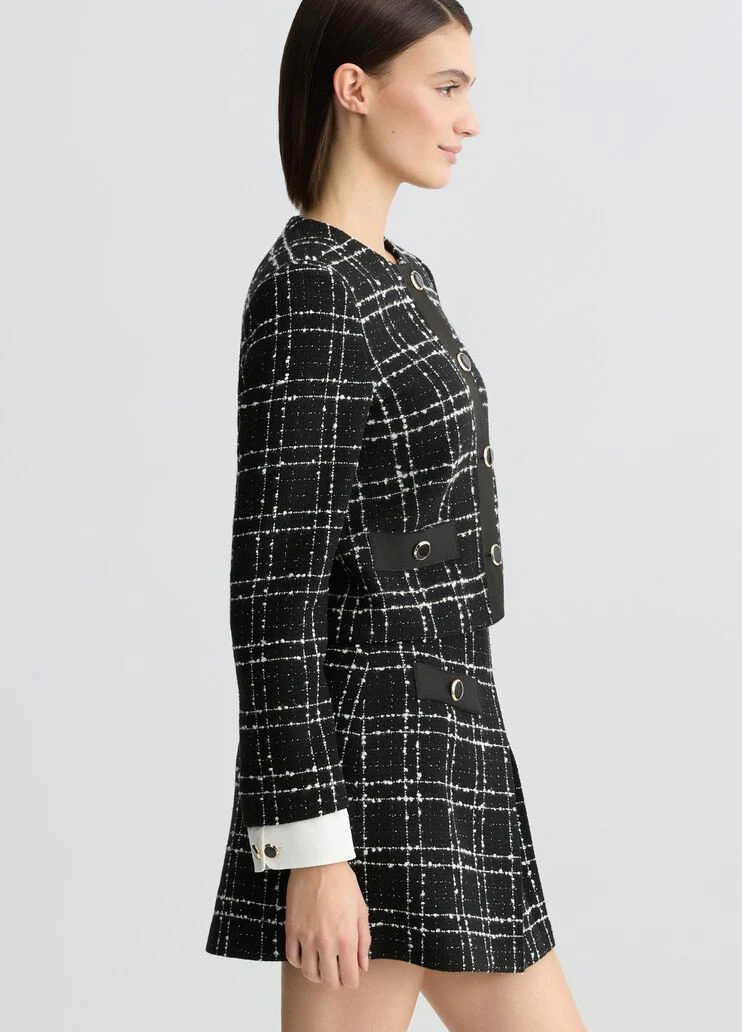 Lurex bouclé jacket