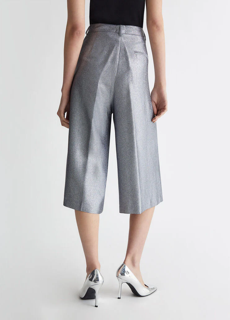 Lurex culottes