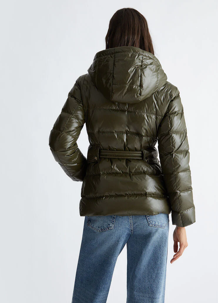 Padded jacket with hood