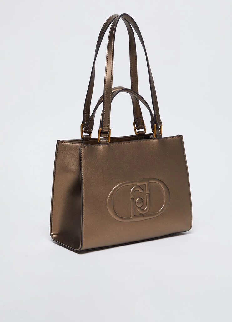 Shopping tote con logo