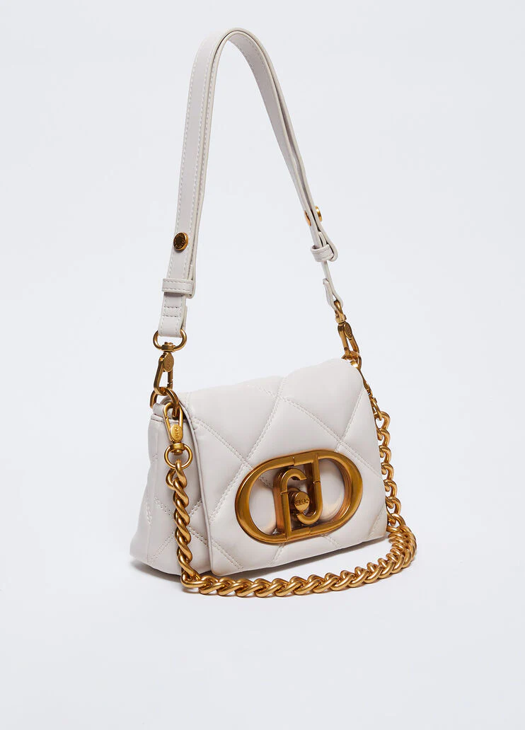 Small matelassé LaPuffy bag