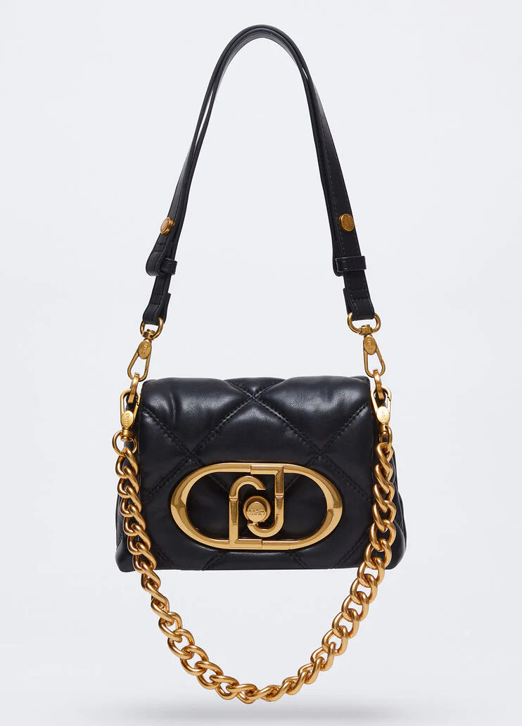 Small matelassé LaPuffy bag