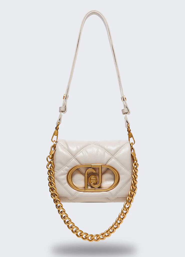 Small matelassé LaPuffy bag