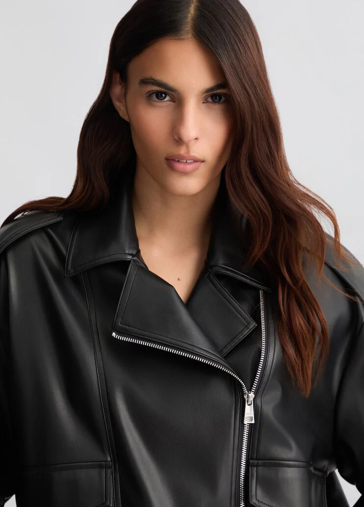 Coated fabric jacket