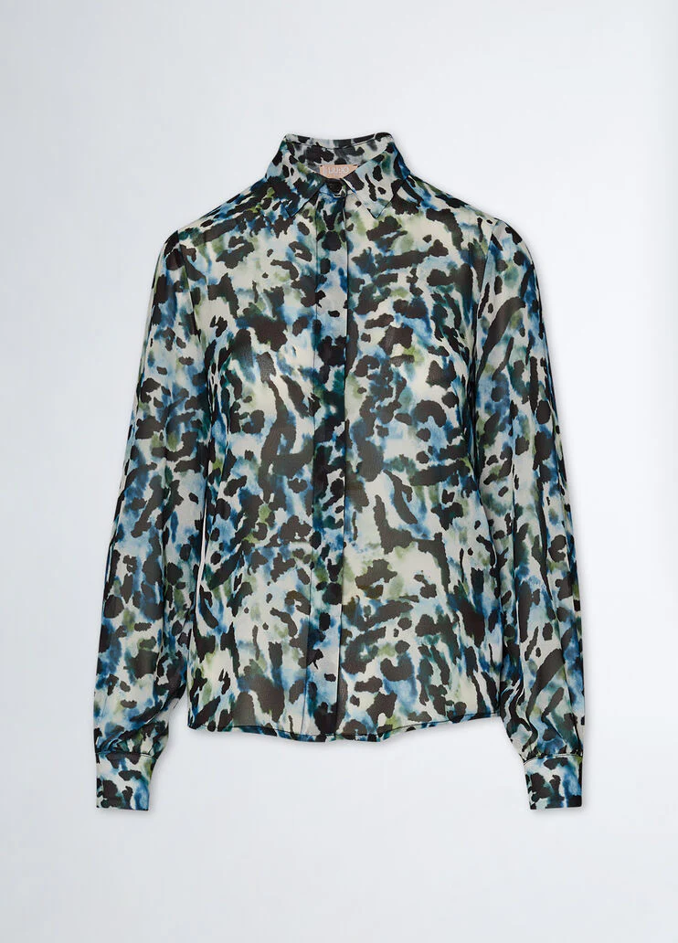 Animal-print shirt