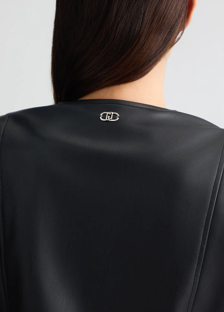 Coated fabric jacket