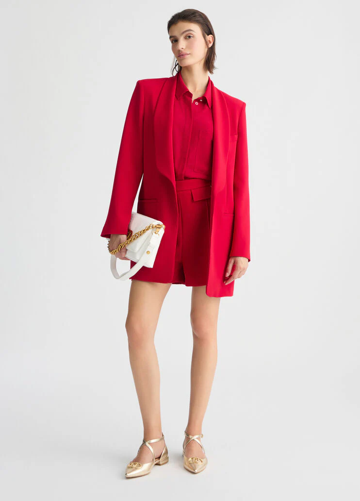 Red blazer