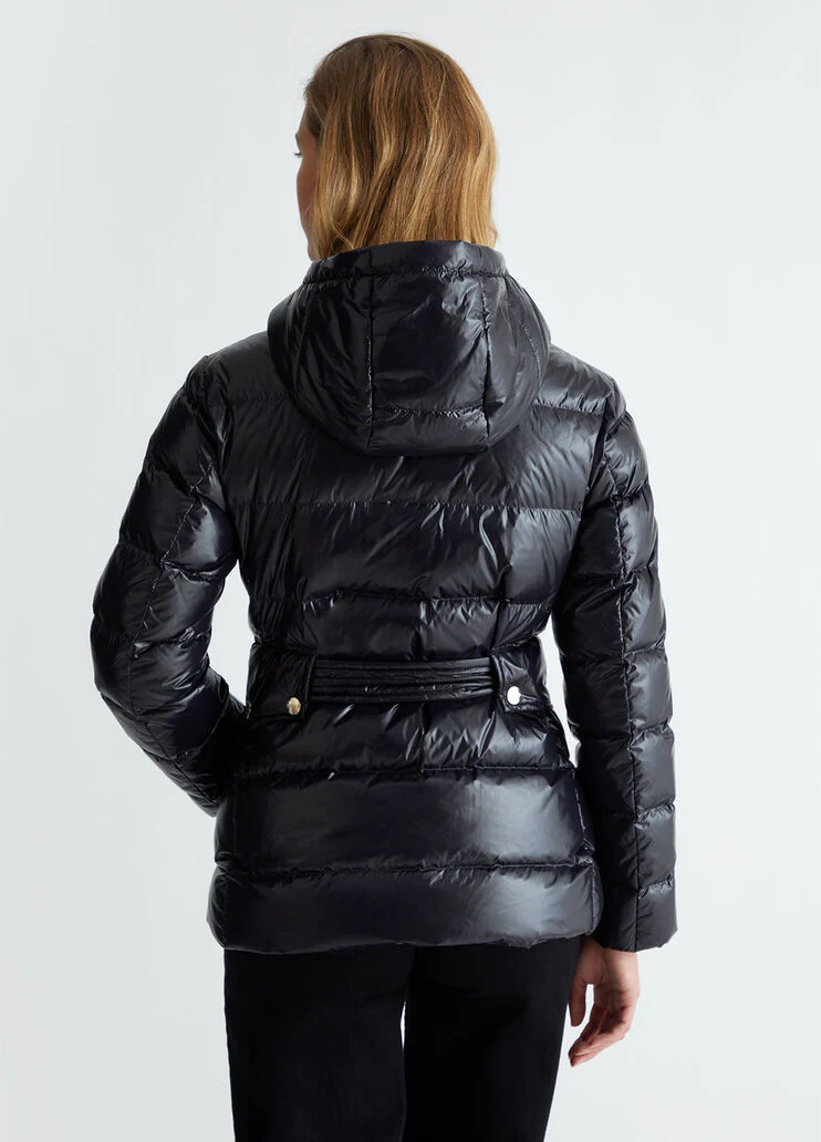 Padded jacket with hood