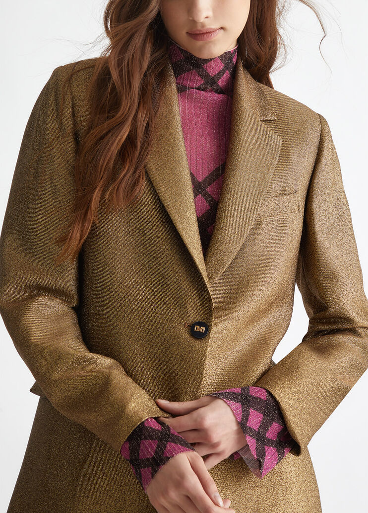 Lurex blazer
