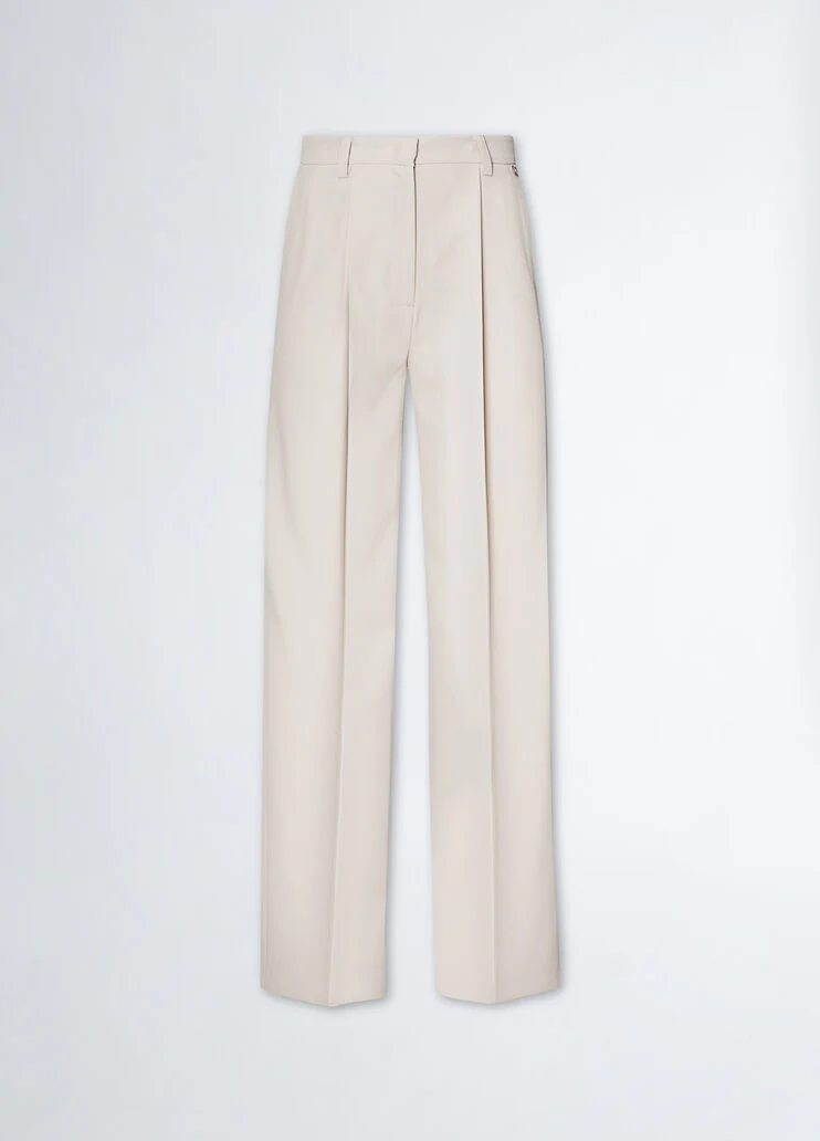 Stretch palazzo trousers