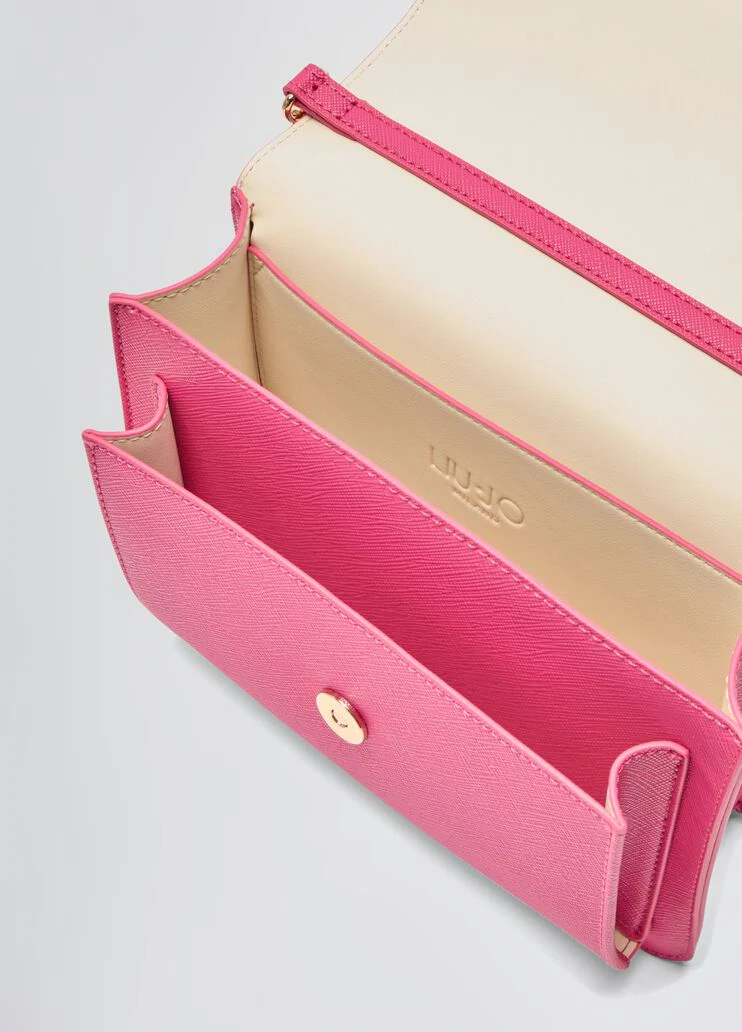 Bright pink crossbody bag