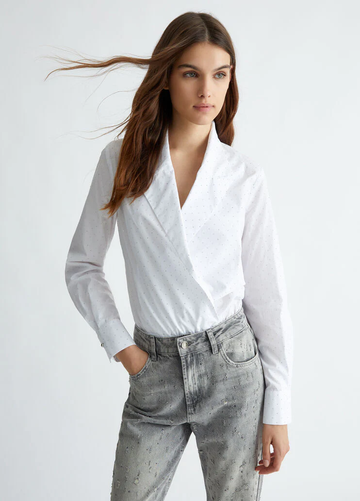 Bodysuit with mini-studs